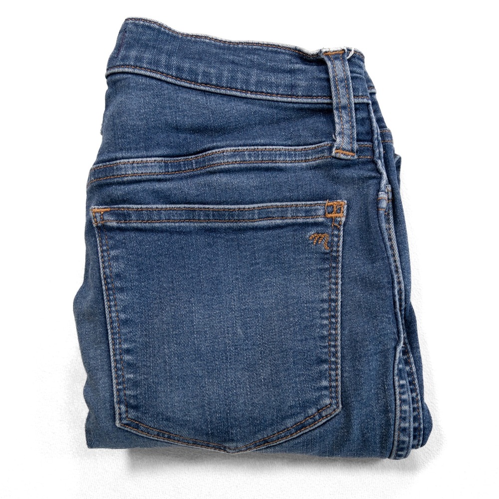 MADEWELL‎ Women's Size 25 Medium Wash 10" High Rise Skinny Jeans